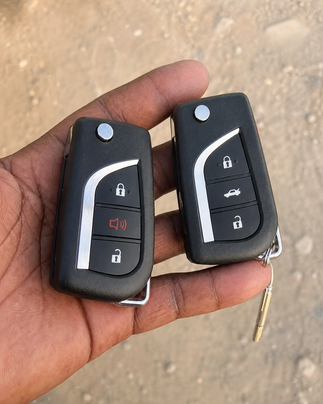 Replacement car key fobs prepared by Vorna Valley Locksmiths