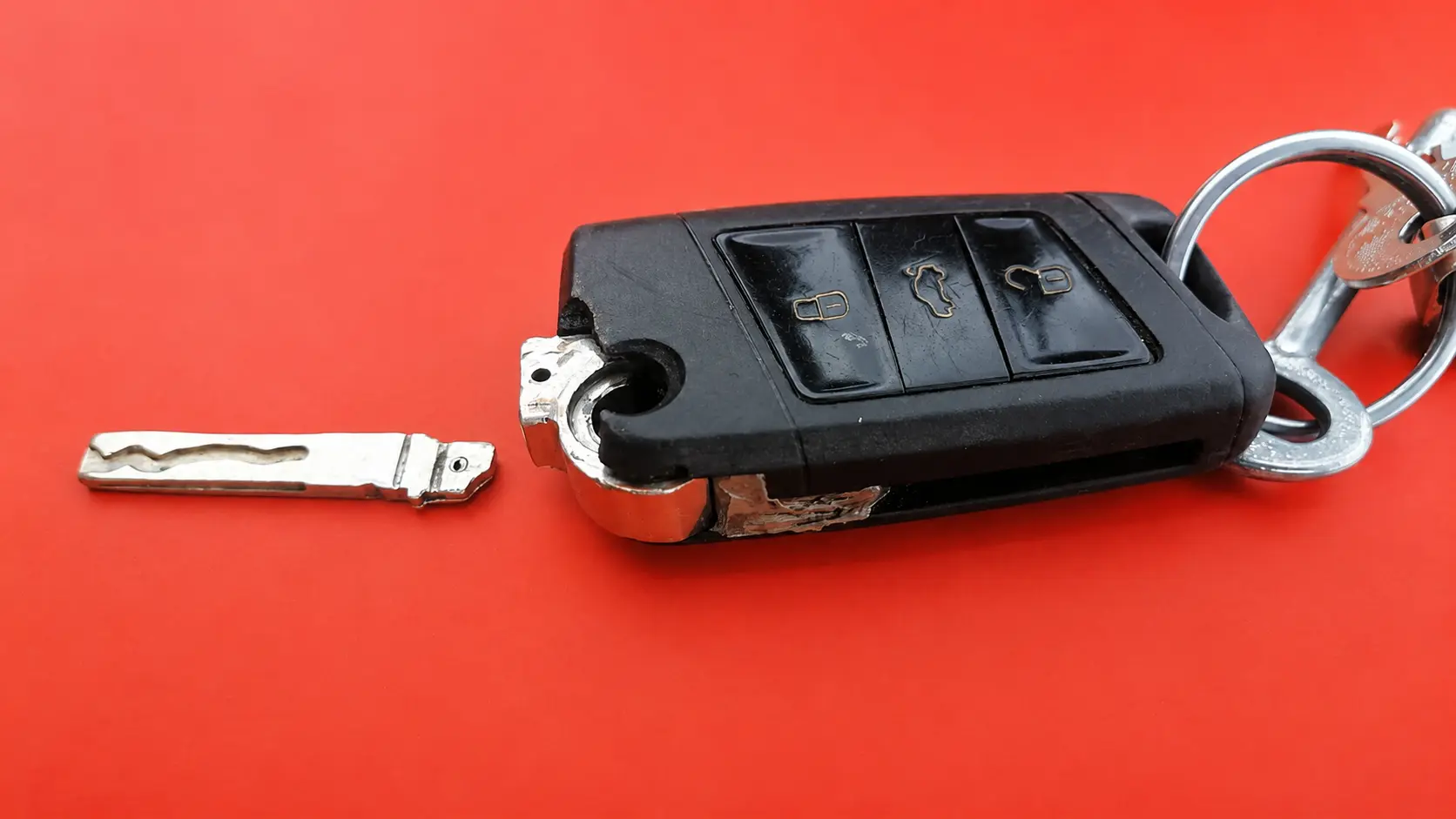 Broken vehicle key repair